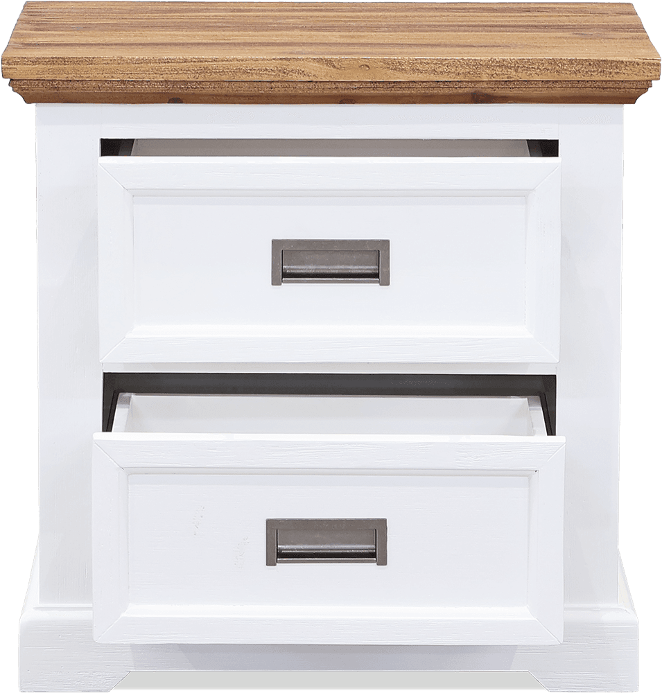 Augusta Acacia 2 Drawer Chest