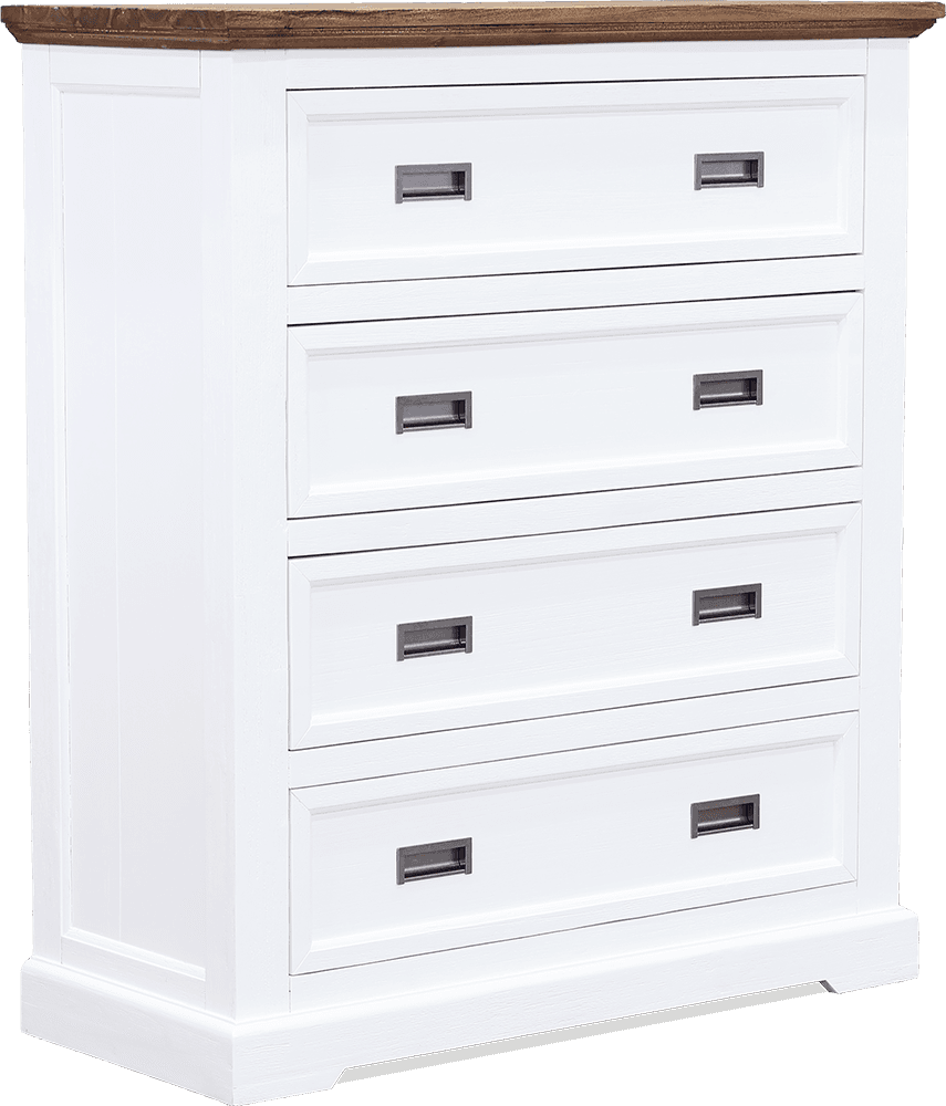 Augusta Acacia 4 Drawer Chest