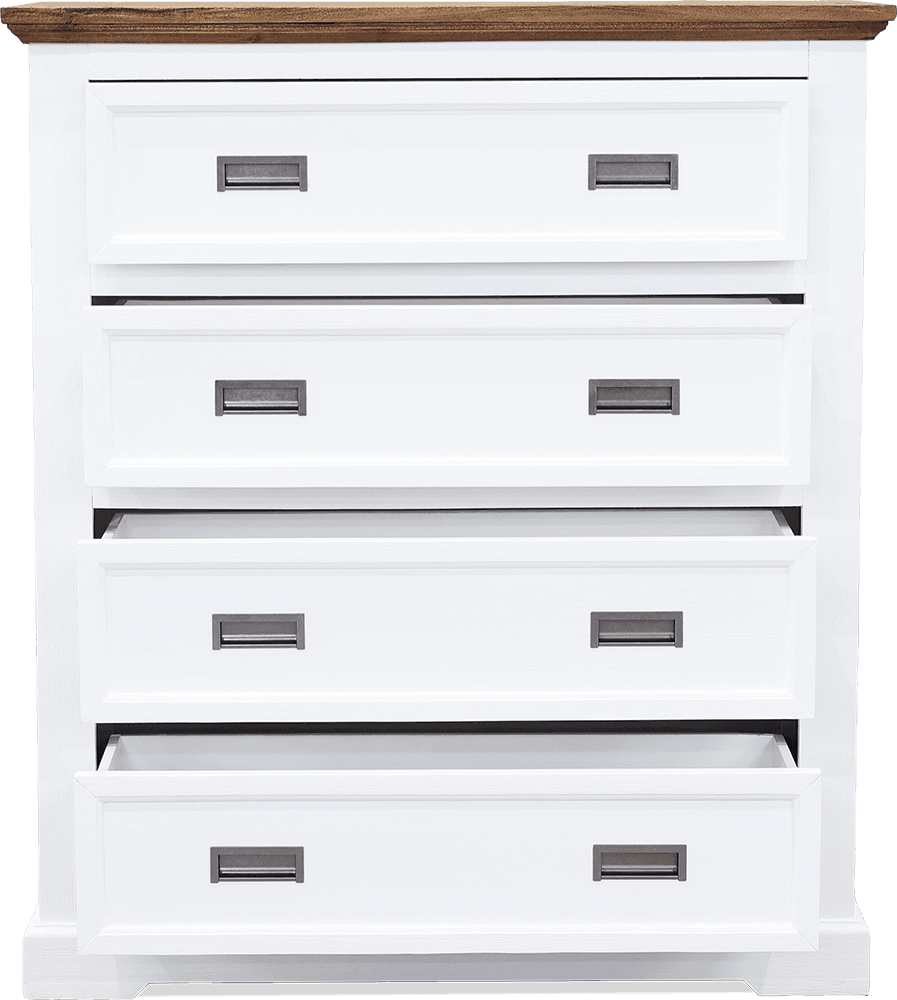 Augusta Acacia 4 Drawer Chest