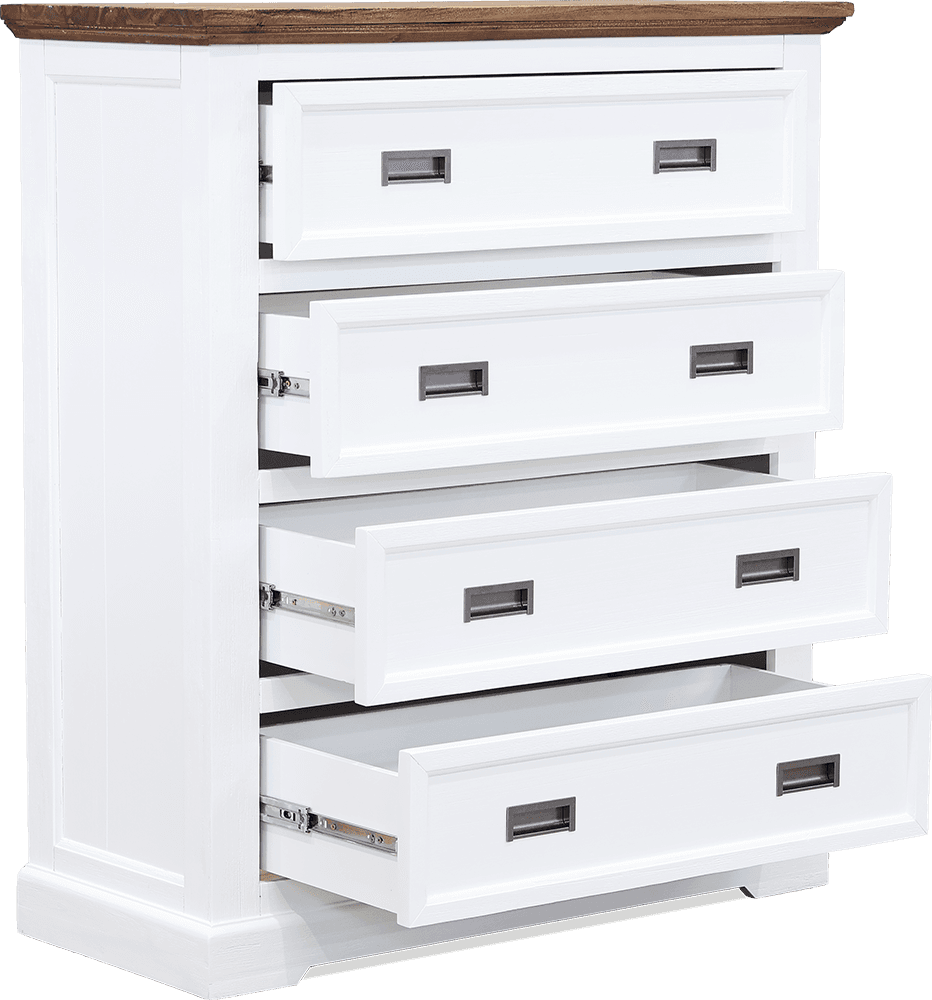Augusta Acacia 4 Drawer Chest