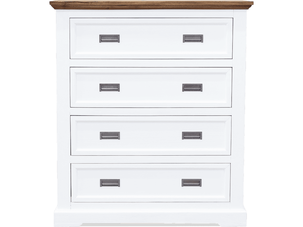 Augusta Acacia 4 Drawer Chest