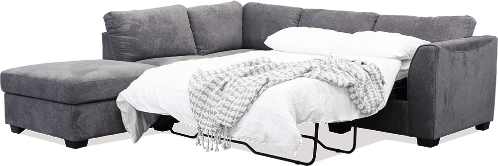 Reva Share Lounge With Inbuilt Sofa bed With Left Hand Chaise