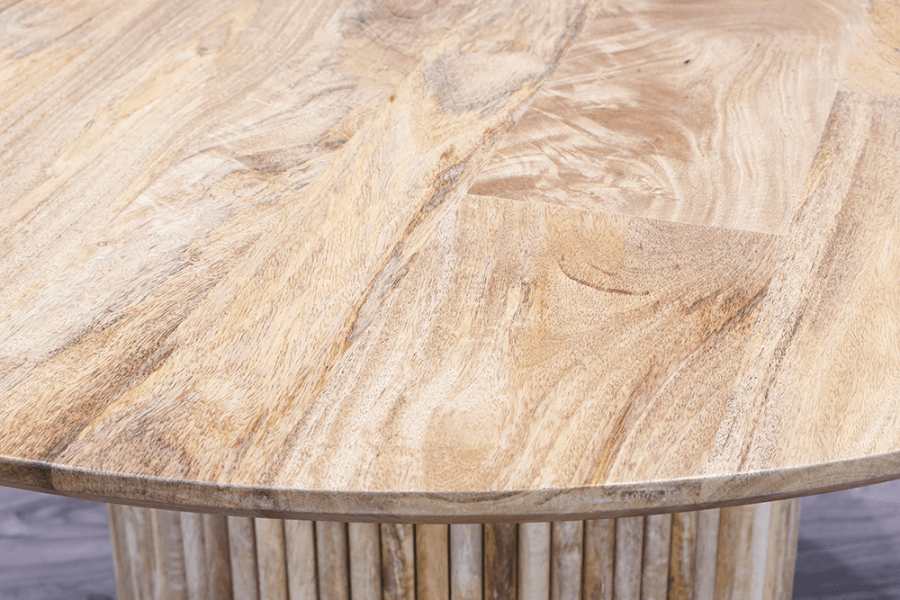 Cruz* Fruitwood Round 1350 Dining Table
