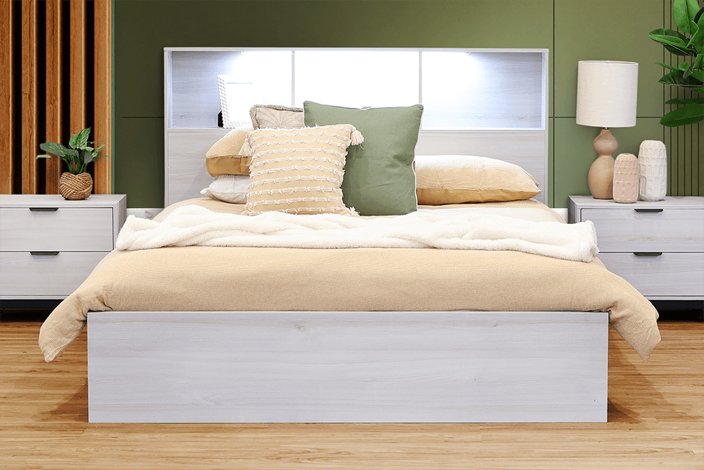 Nexus MDF/Melamine Queen Bed