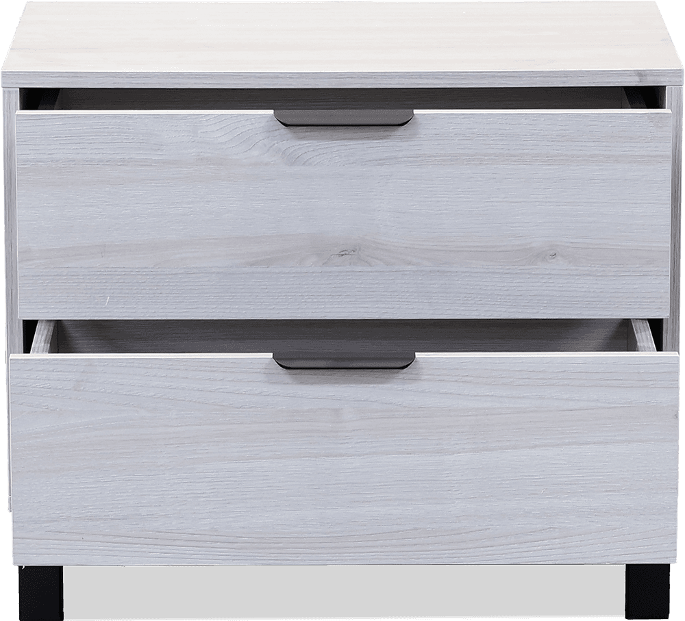 Nexus MDF/Melamine 2 Drawer Chest