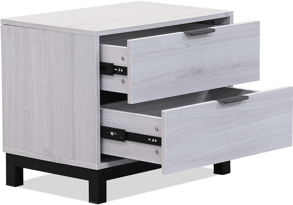 Nexus MDF/Melamine 2 Drawer Chest