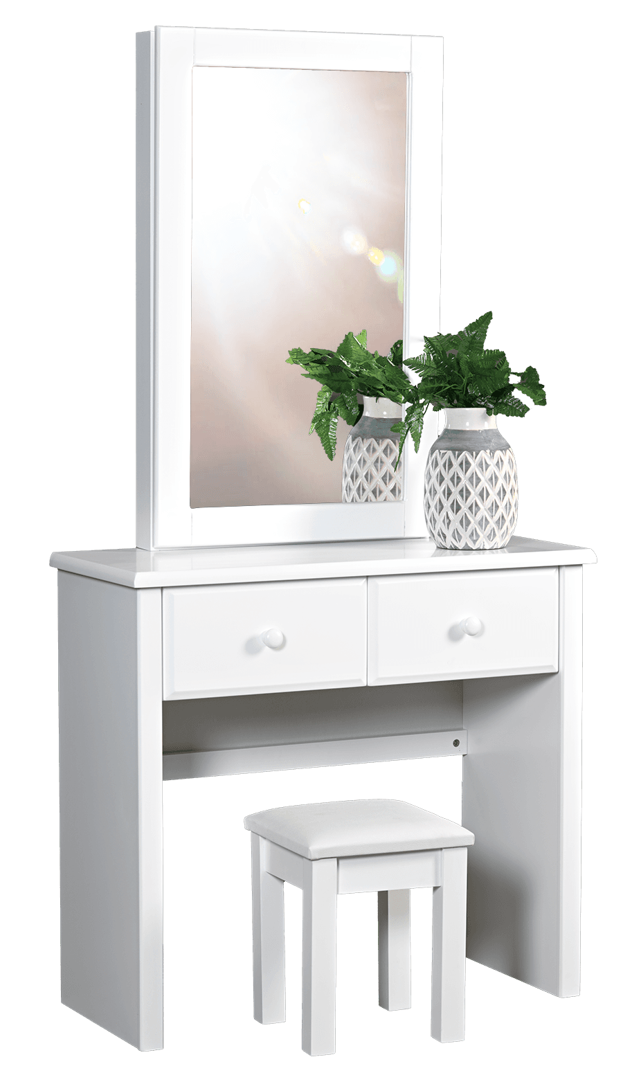 Tilly Acacia Dressing Table With Stool