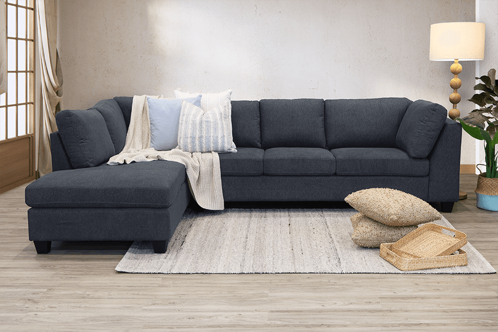 Mildura Friday 4 Seater Lounge With Left Hand Chaise