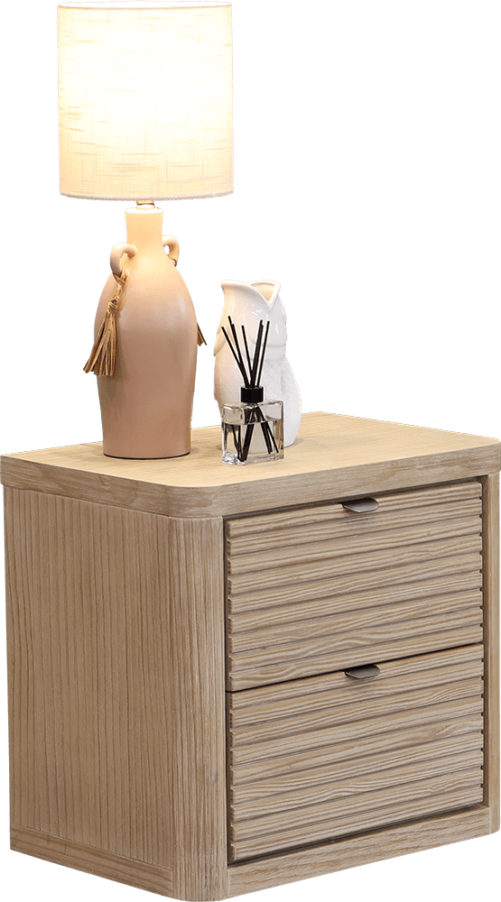 Orlando Pine/MDF 2 Drawer Chest