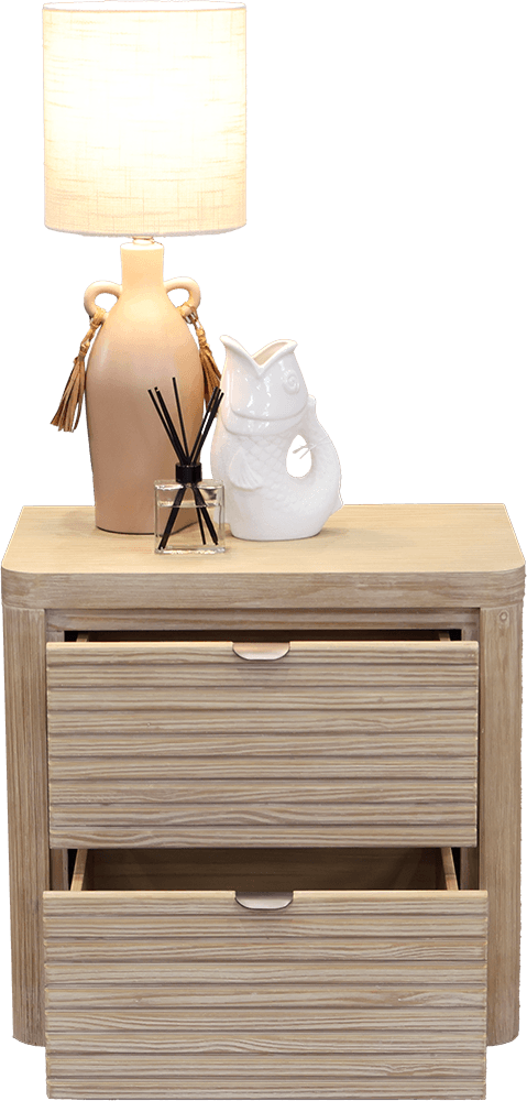 Orlando Pine/MDF 2 Drawer Chest
