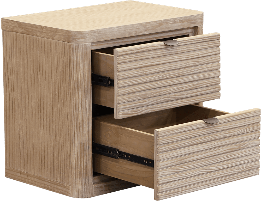 Orlando Pine/MDF 2 Drawer Chest