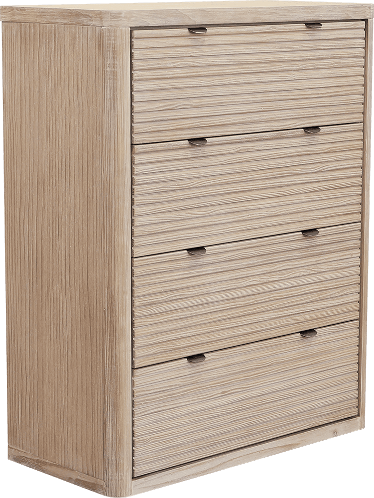 Orlando Pine/MDF 4 Drawer Chest