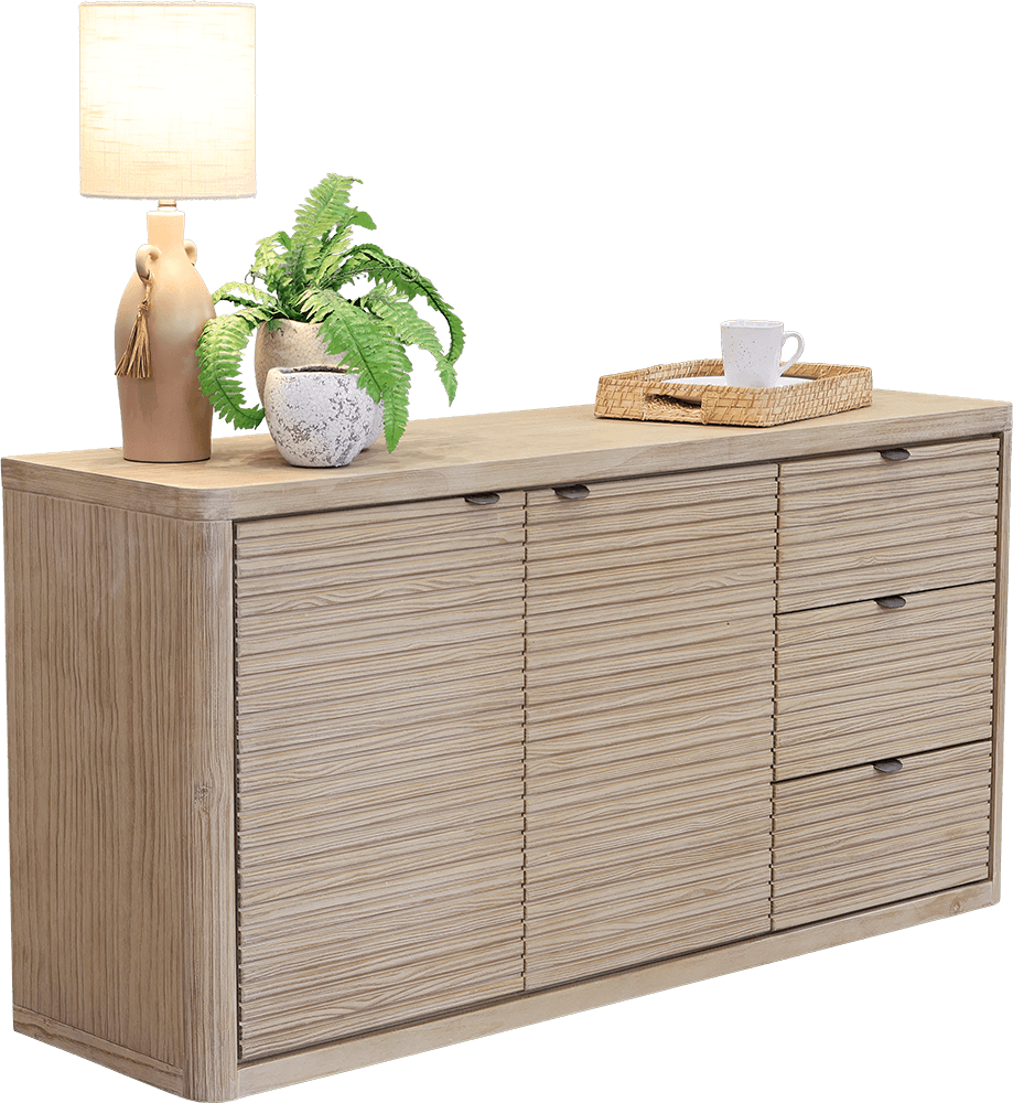 Orlando Pine/MDF Buffet