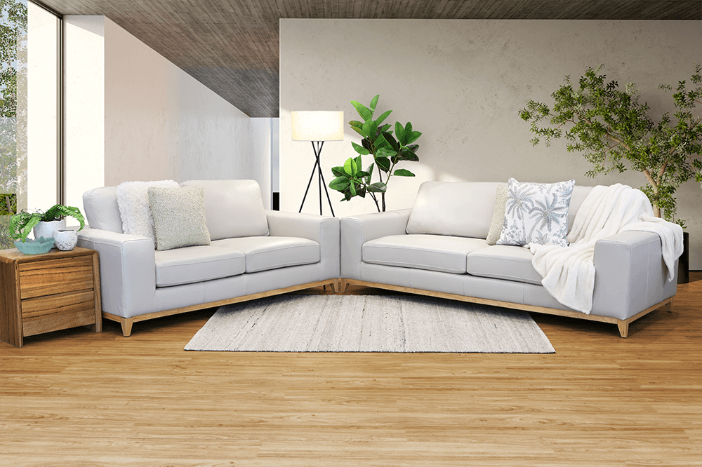 Arabella Leather 2 Seater Sofa