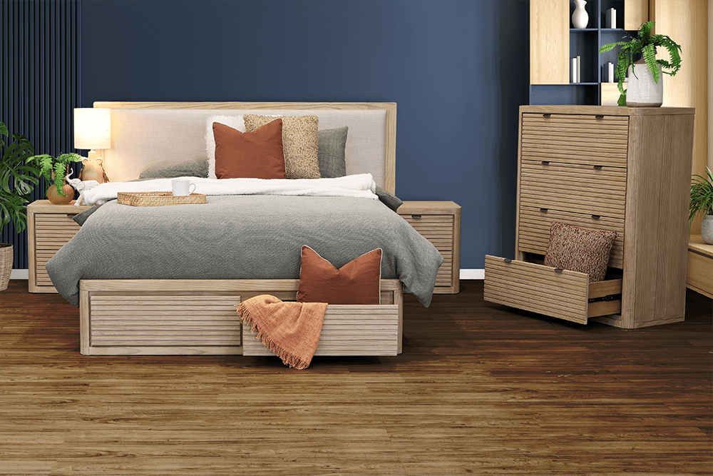 Orlando Pine/MDF 4 Piece King Bedroom Package