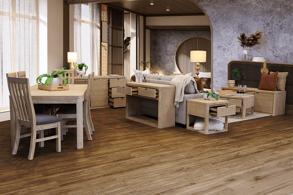 Orlando Pine/MDF 12 Pce Home Package