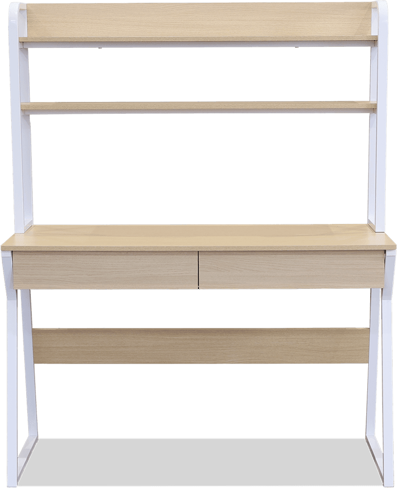 Kyra Melamine/Powdercoated Computer Desk
