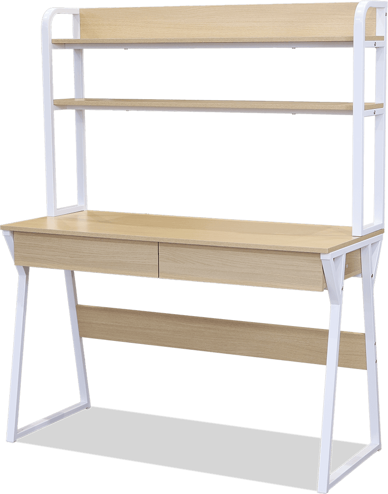 Kyra Melamine/Powdercoated Computer Desk