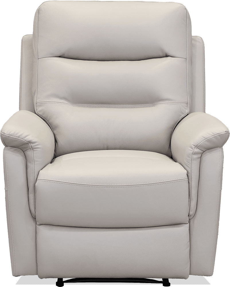 Aspley Leather 3 Seater Lounge With 2 Built In Recliners With 2 Recliners