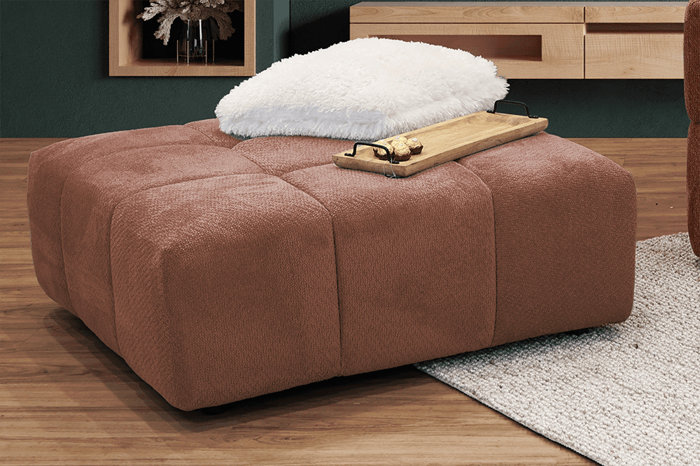 Noosa Egon Square Ottoman