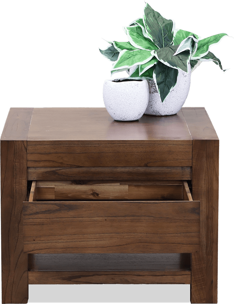 Barossa Mindi Square Lamp Table