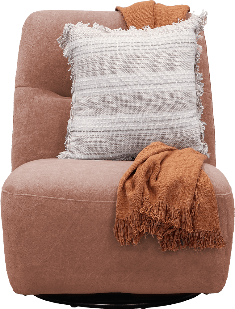 Alicia Fabric Swivel Chair