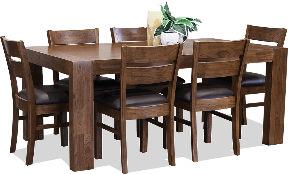 Barossa Mindi 7 Piece Dining Suite