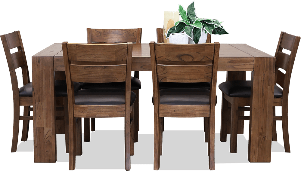 Barossa Mindi 7 Piece Dining Suite