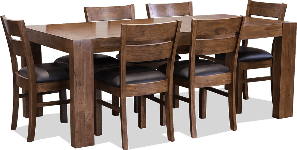 Barossa Mindi 7 Piece Dining Suite