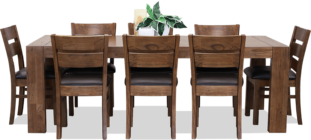 Barossa Mindi 9 Piece Dining Suite