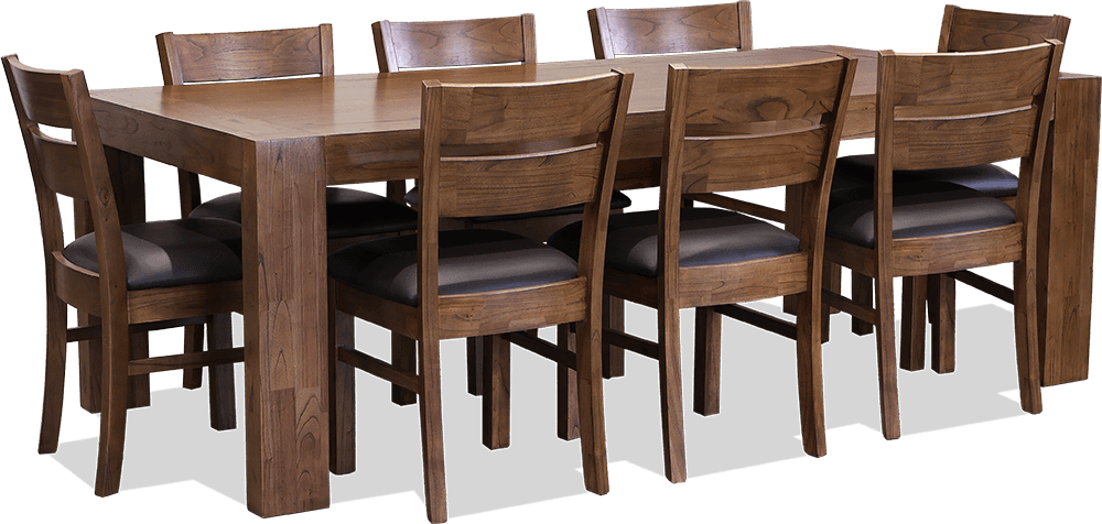 Barossa Mindi 9 Piece Dining Suite