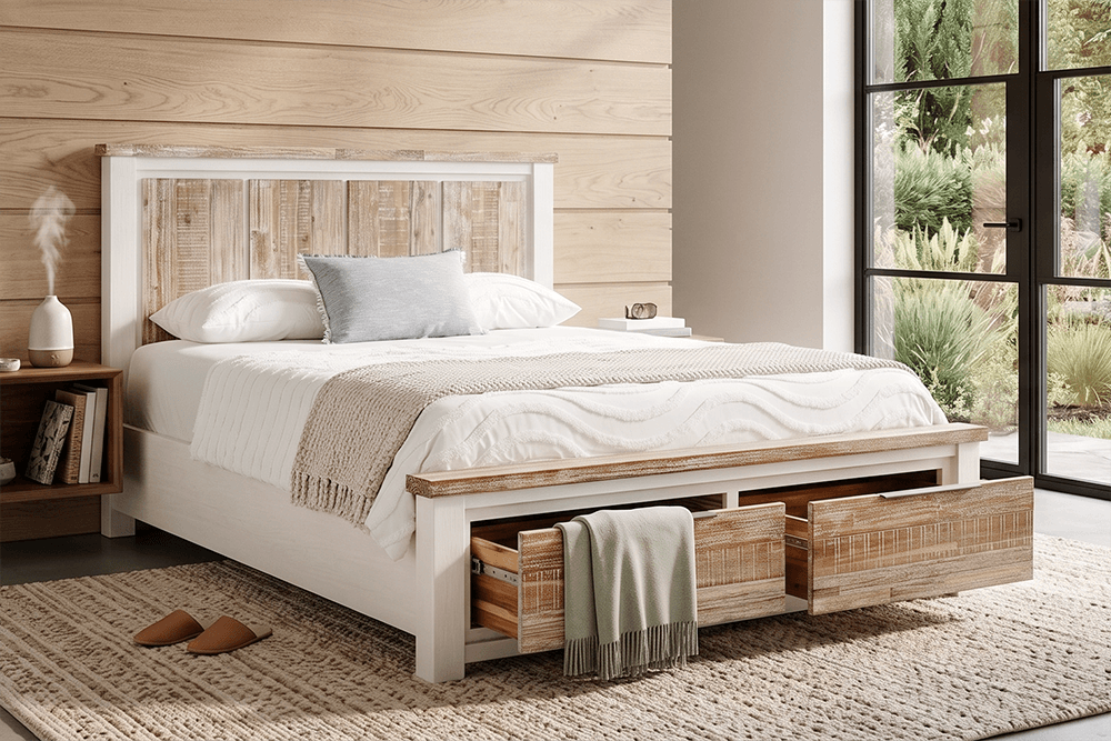 Bermuda Acacia Queen Bed
