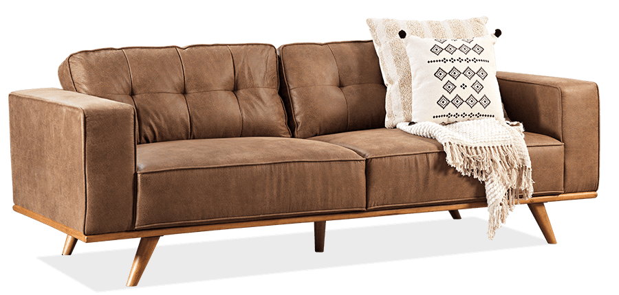 Skylar Nubuck 3 Seater Sofa