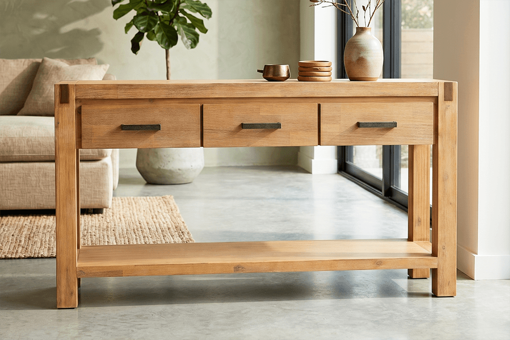 Coral Bay Acacia Hall Table