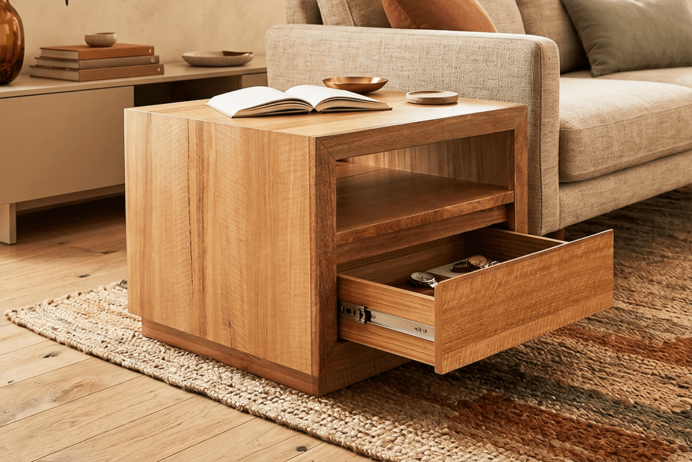 Eastbrook Marri Square Lamp Table