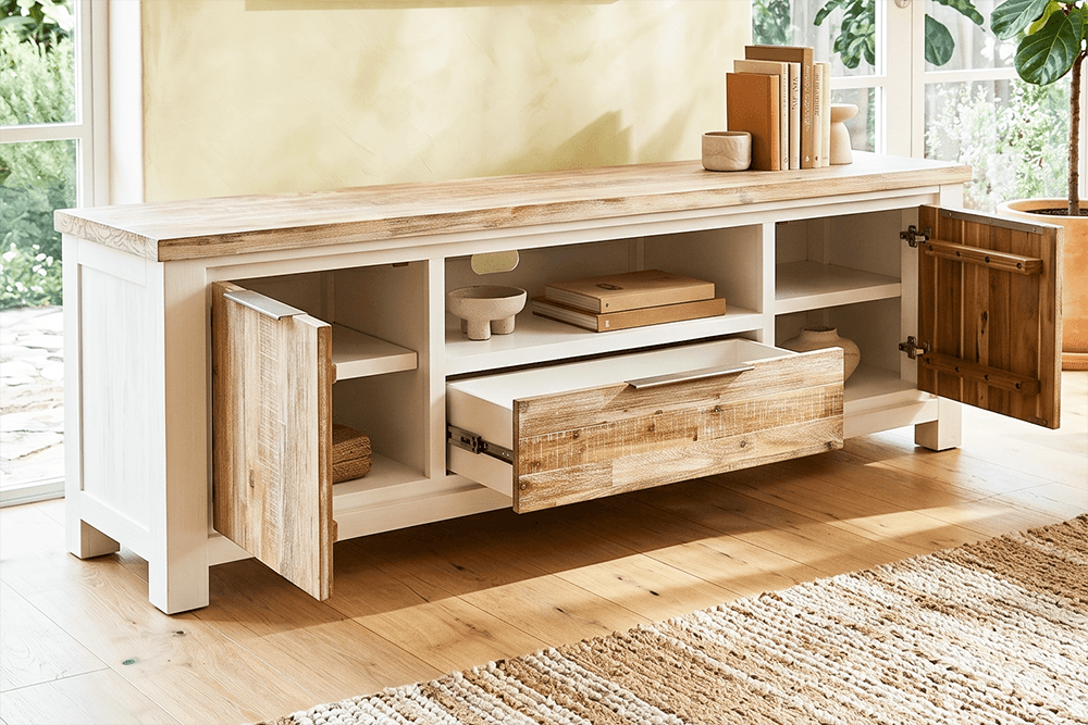 Bermuda Acacia Large TV/DVD Unit