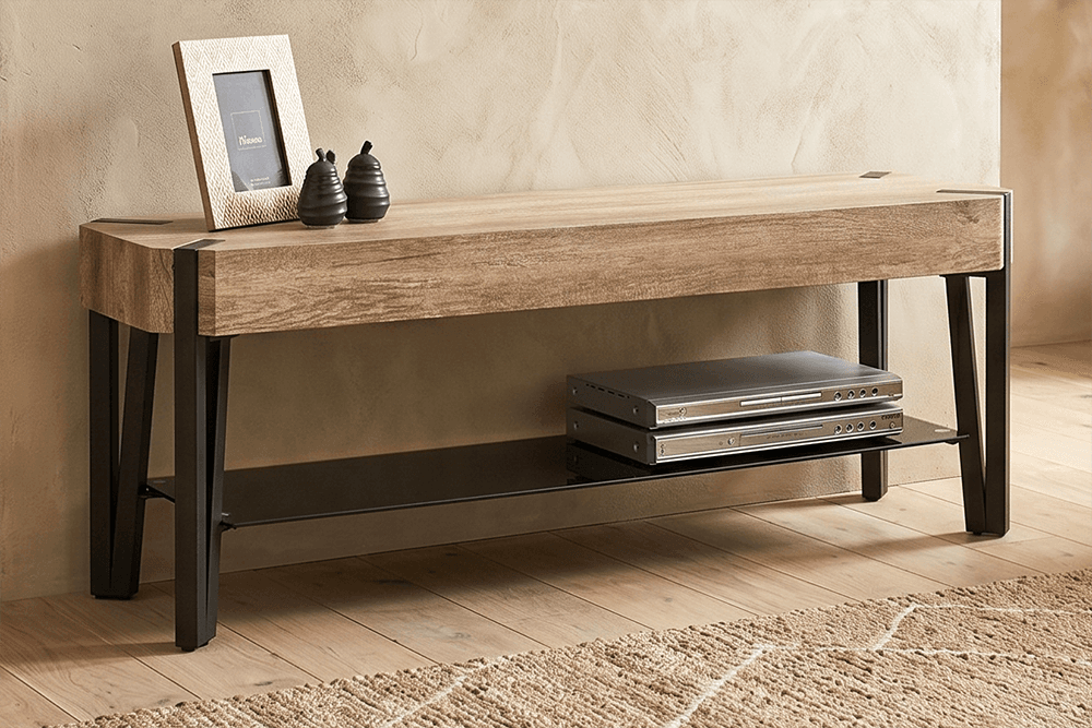 Longreach MDF/Metal TV/DVD Unit