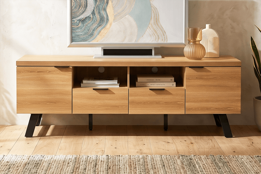 Oregon MDF/Melamine Large TV/DVD Unit