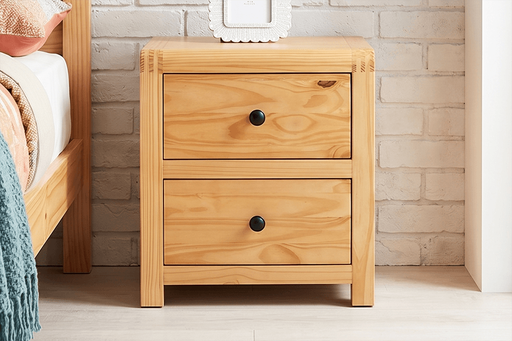 Meadow Pine/MDF 2 Drawer Chest