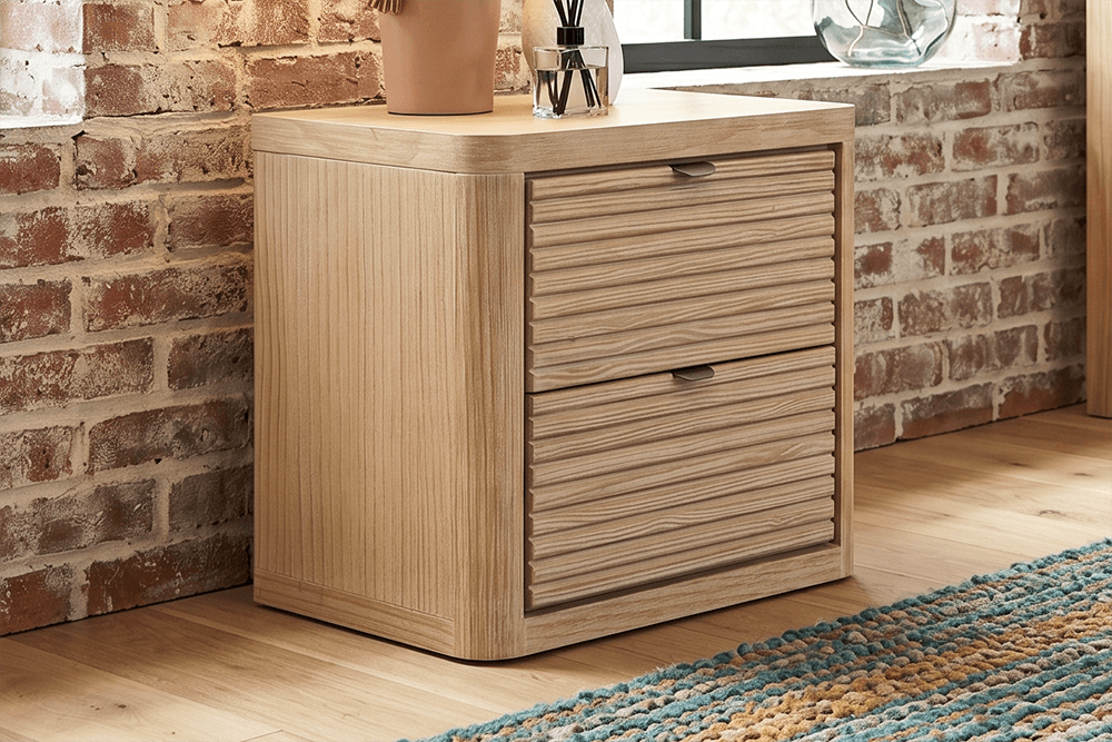 Orlando Pine/MDF 2 Drawer Chest