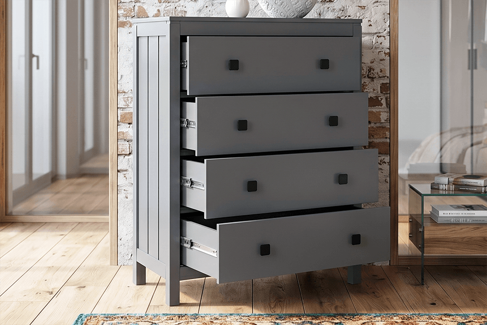Ruby Acacia 4 Drawer Chest
