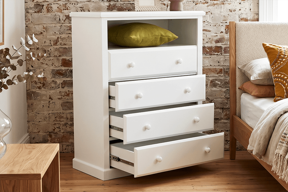 Tilly Acacia 4 Drawer Chest