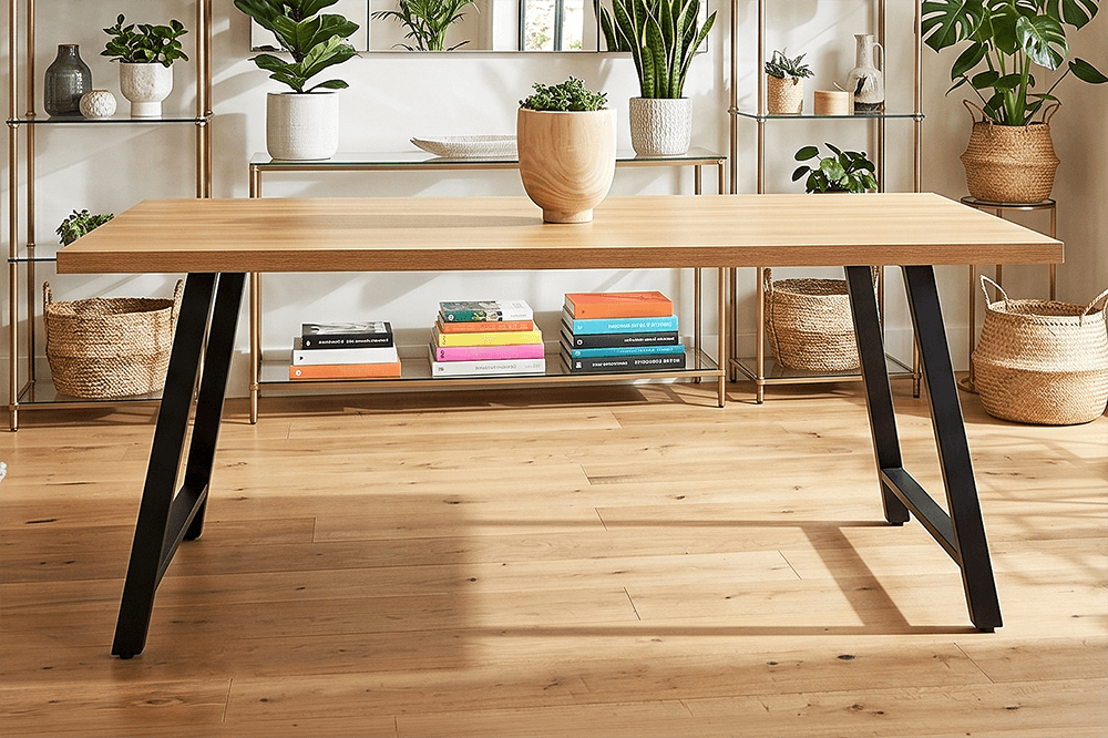 Oregon MDF/Melamine Rectangle 1500 Dining Table