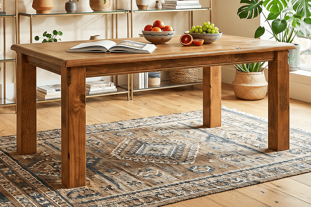 Ranger Pine Rectangle 1800 Dining Table