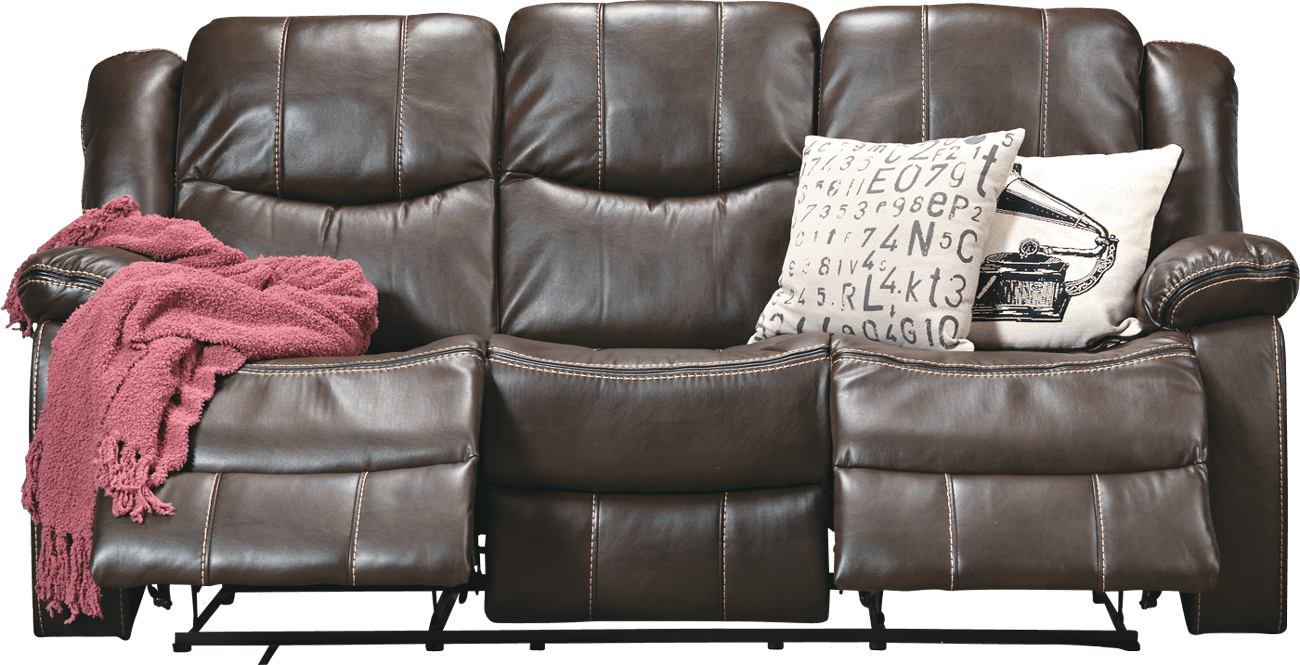 Fairmont Syntech 3 Seater Lounge With 2 In Built Recliner With 2 Recliners Suite