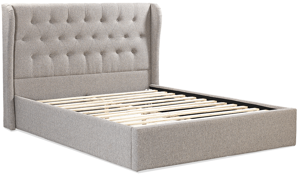 Elise Miss Fabric Queen Bed