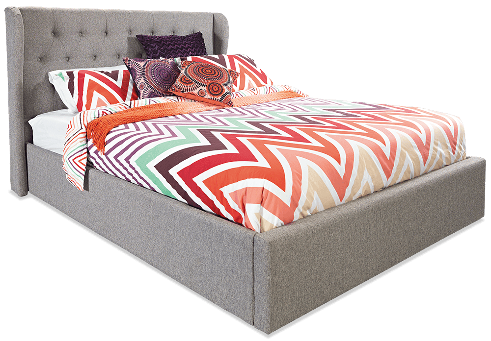 Elise Miss Fabric Queen Bed