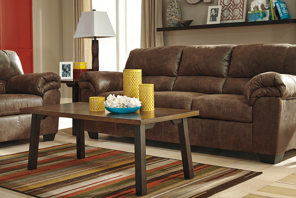 Bladen Faux Leather 3 Seater Sofa