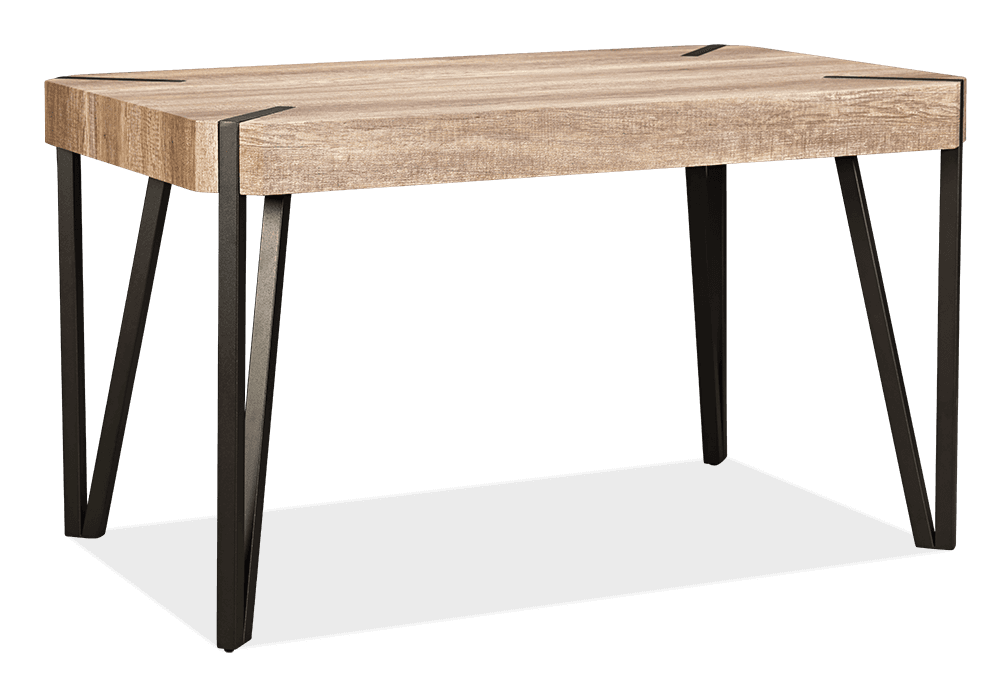 Longreach MDF/Metal Rectangle Dining Table