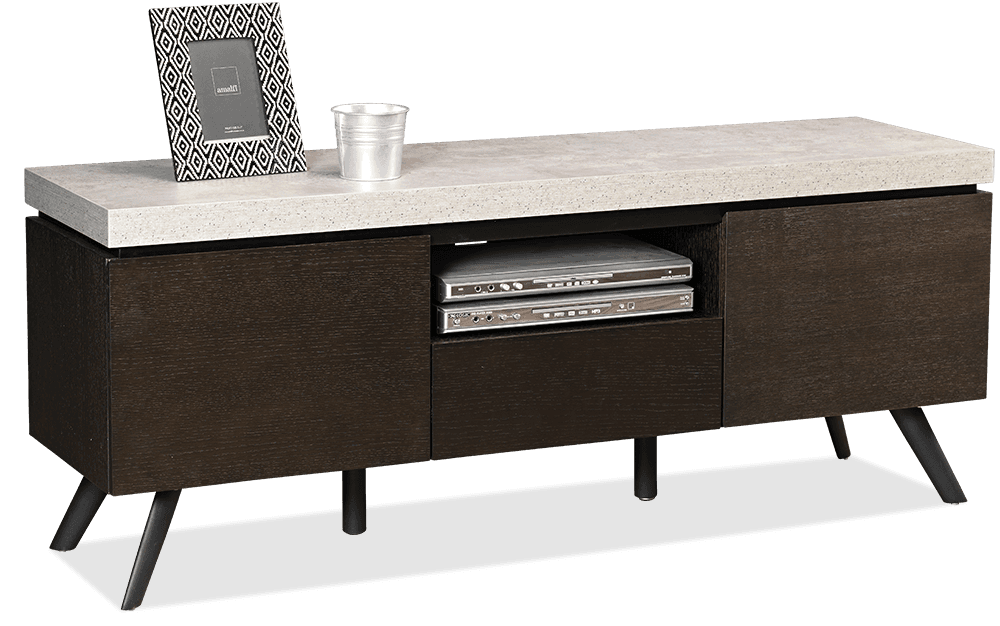 Manhattan MDF/Metal TV/DVD Unit